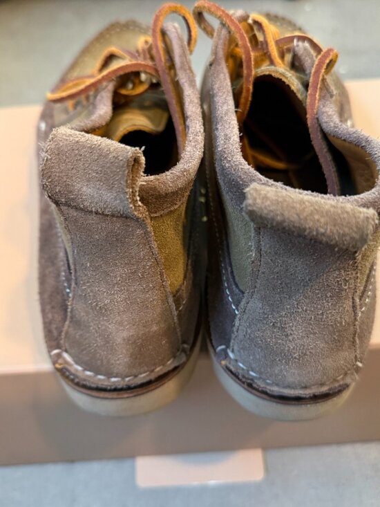 Easymoc Trailside Chukka - chocolate/taupe suede - 13 US - made in USA main image 7